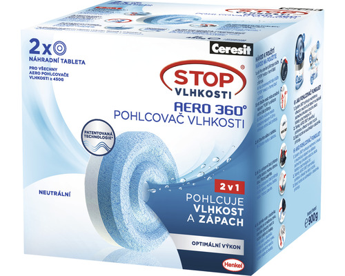 Ceresit stop vlhkosti aero náplň 2x450 g