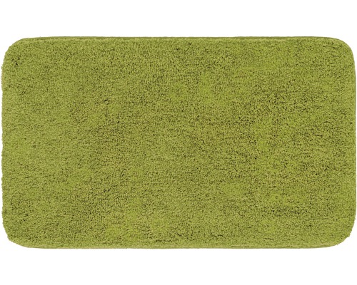 Předložka do koupelny Grund Melange kiwi zelená 70x120 cm