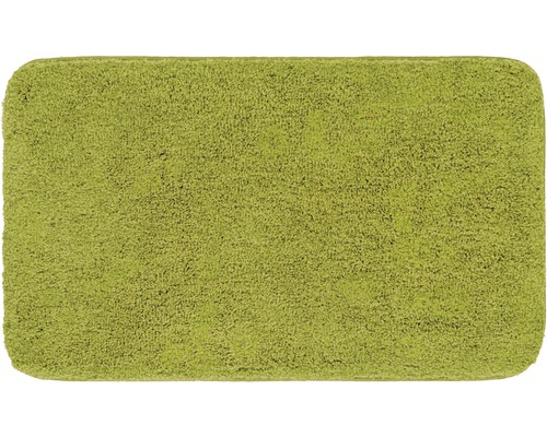Předložka do koupelny Grund Melange kiwi zelená 80x140 cm