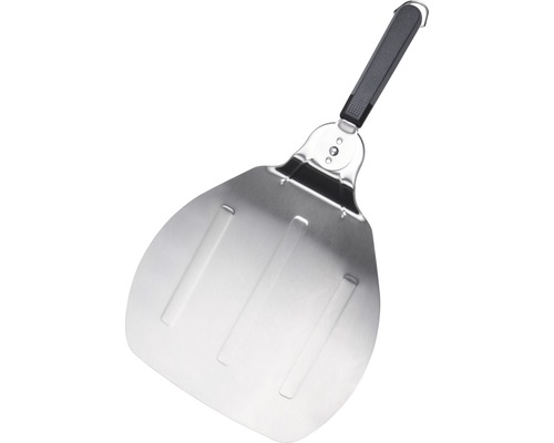 Obracečka na pizzu z nerezové oceli s plastovou rukojetí