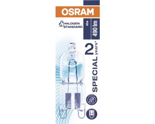 Halogenová standardní žárovka Osram s paticí G9