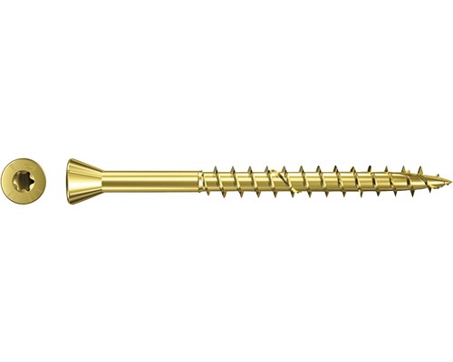 Vrut dřevěné podlahy Fischer 60° zapuštěná hlava TX 3,5x45 mm, 200 ks