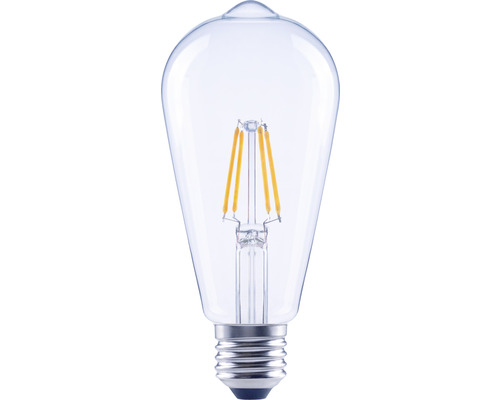 LED žárovka FLAIR ST64 E27 4W/40W 470lm 2700K čírá stmívatelná