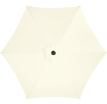 Otevřený slunečník se šesti segmenty