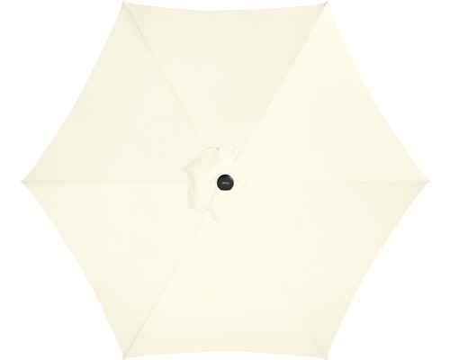 Otevřený slunečník se šesti segmenty