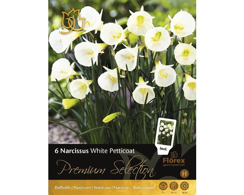 Narcisy Premium White Petticoat 6 ks