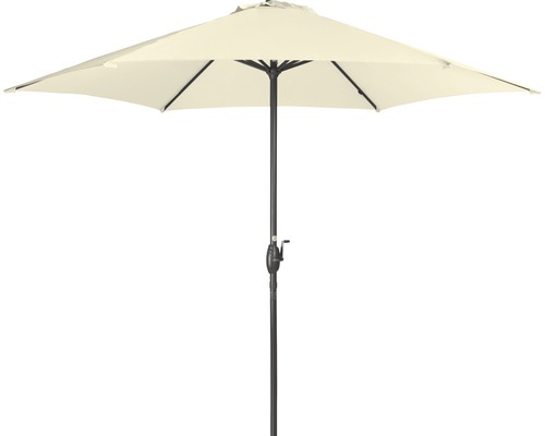 Zahradní slunečník s klikovým mechanismem