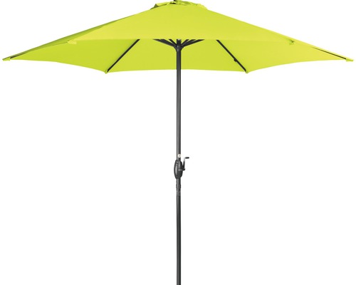 Otevřený slunečník s klikou