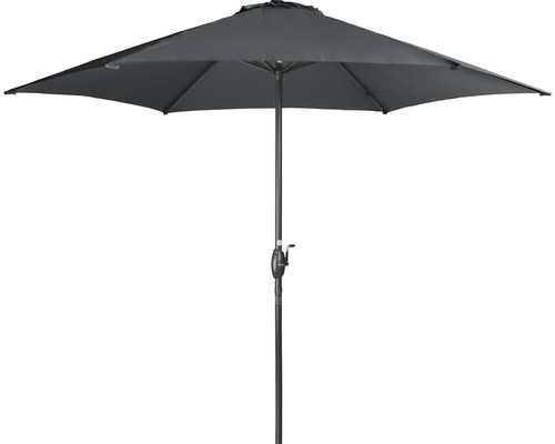 Tmavý slunečník s klikovým mechanismem