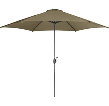 Zahradní slunečník s klikovým mechanismem