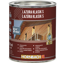 Lazura na dřevo v kovovém kbelíku, klasické provedení pro venkovní použití
