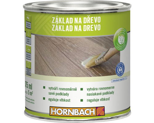 Lazura na dřevo Hornbach základní nátěr bezbarvý 0,375 l