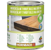 Univerzální tvrdý olej na dřevo Hornbach bezbarvý 0,75 l ekologicky šetrné-thumb-0