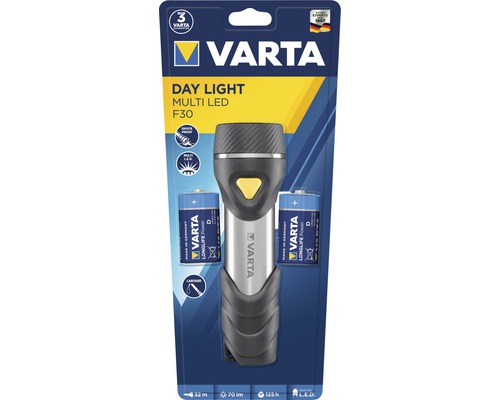 Svítilna Varta Day Light Multi LED F30 s bateriemi v balení