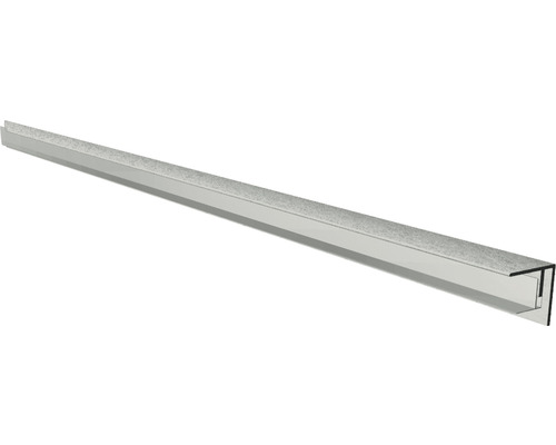 Ukončovací lišta pro terasová prkna WPC 2500 x 59 x 45 mm hliník Ukončovací lišta pro terasová prkna WPC 2500 x 59 x 45 mm hliník
