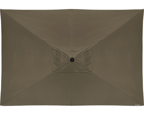 Obdélníkový slunečník shora