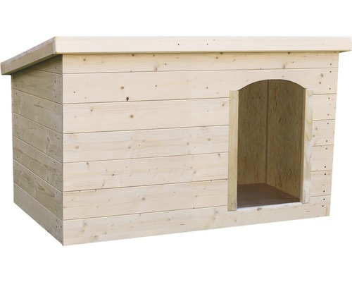 Psí bouda zateplená dřevěná velká 120 x 75 x 70 cm