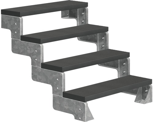 Venkovní schody Pertura Tallis Trimax 4 stupně 100 cm