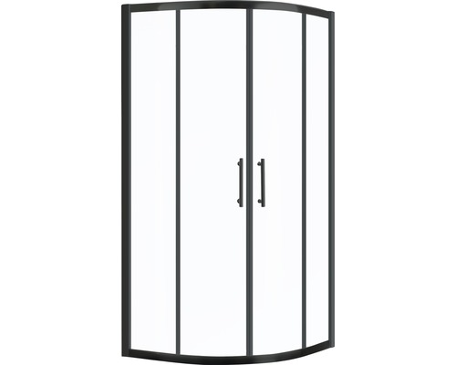 Rohová sprchová kabina s prosklenými dveřmi