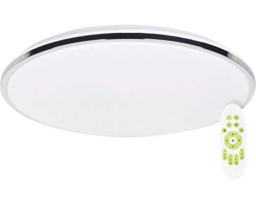 LED stropní svítidlo Top Light Silver KXL RC 51W 5100lm 3000-6500K stříbrné s dálkovým ovládáním