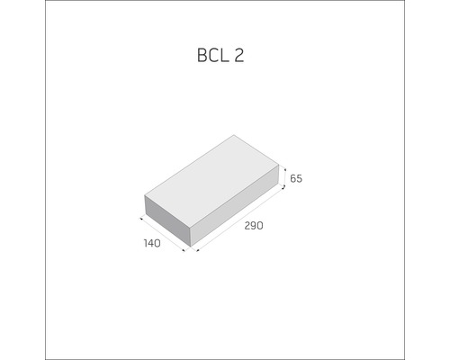 Zdicí kámen BCL 2 o rozměrech 290 x 140 x 65 milimetrů