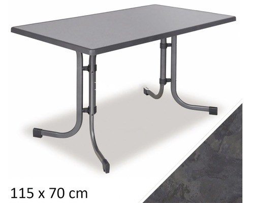 Obdélníkový zahradní stůl, 115 x 70 cm