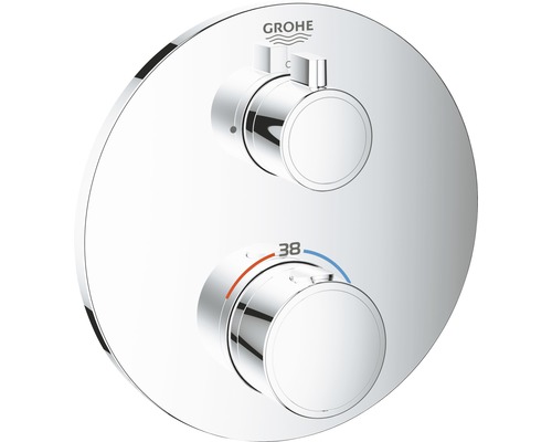 Podomítková termostatická sprchová baterie GROHE Grohtherm chrom 24075000