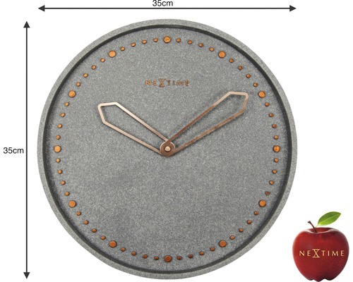 Nástěnné hodiny Nextime, průměr 35 cm