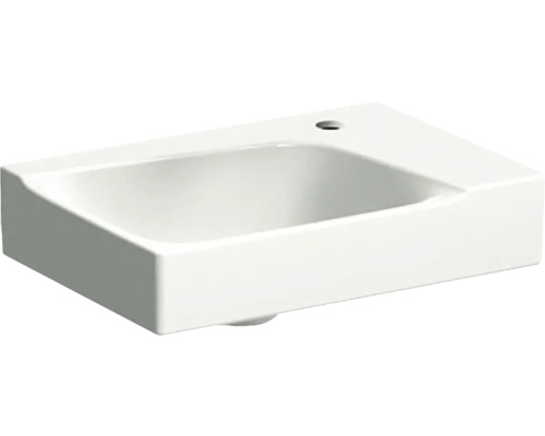 Umývátko na skříňku GEBERIT sanitární keramika bílá 40 x 28 x 12,5 cm 500529011 Keramické umývátko do koupelny