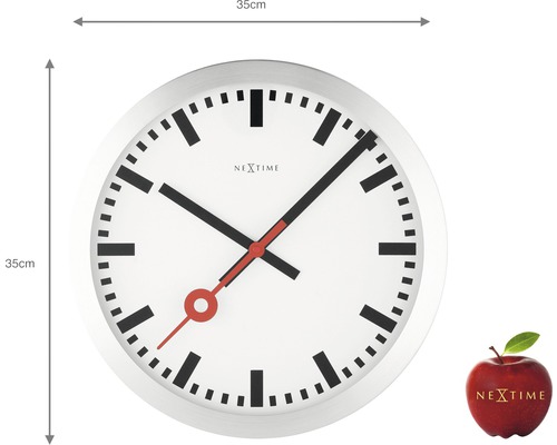 Nástěnné hodiny Nextime o průměru 35 centimetrů