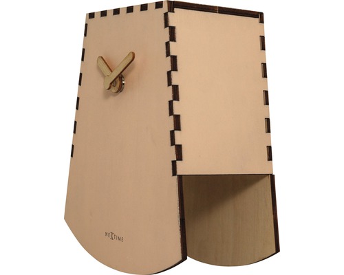 Dřevěné stolní hodiny s kyvadlovou ručičkou