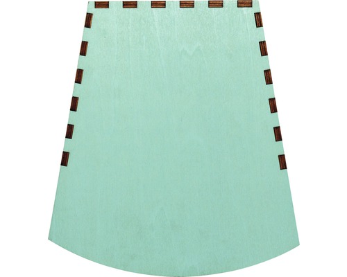 Dřevěná deska se zásuvnými spoji