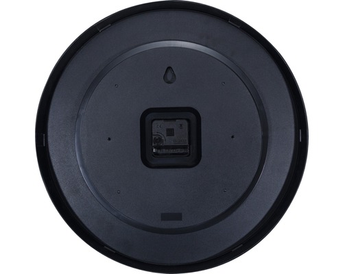 Zadní strana nástěnných hodin s quartzovým strojkem