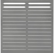 Díl plotu pro ochranu soukromí s horizontálními lamelami