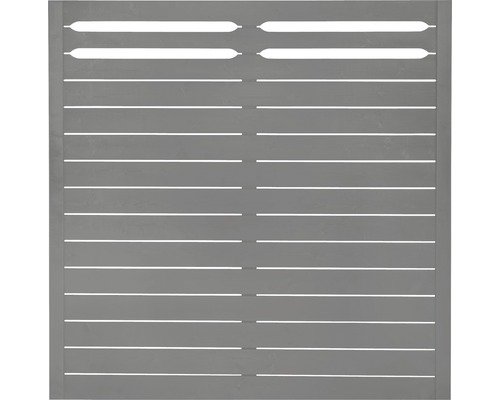 Díl plotu pro ochranu soukromí s horizontálními lamelami