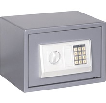 Šedý trezor s digitálním číselným zámkem