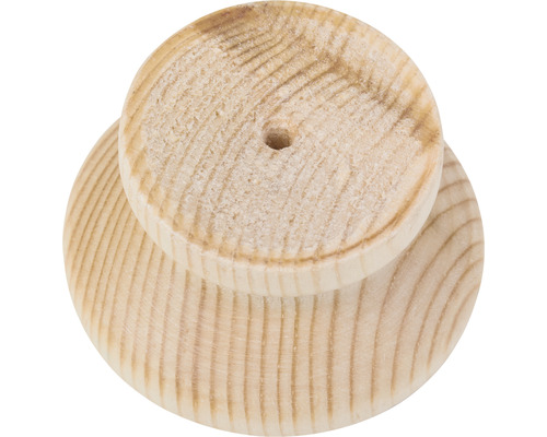 Dřevěný knoflík s otvorem
