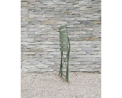 Skládací židle z kovu do zahrady