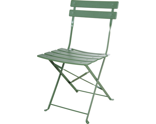 Skládací zahradní židle z kovu