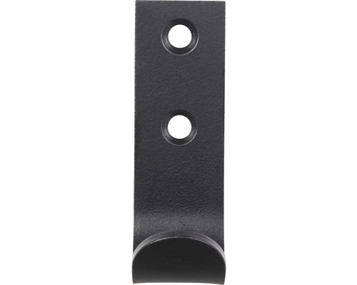 Kovový věšák na oblečení se dvěma upevňovacími otvory