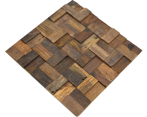 Čtvercová dřevěná obkládačka