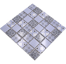 Keramická mozaika CD CL48B čtverec Classico 29,7x29,7 cm modrá-thumb-3