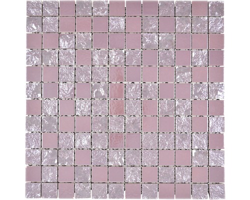 Keramická mozaika CG GA8 čtverec gaku 31,6x31,6 cm pink Mozaika ze skla a keramiky