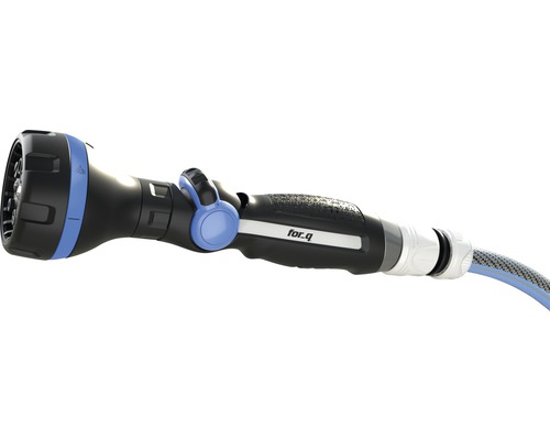 Zahradní postřikovač s různými typy proudu