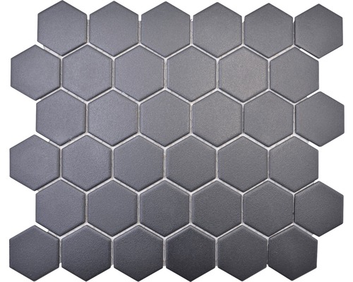 Keramická mozaika HX AT59 šestiúhelník uni černá-0