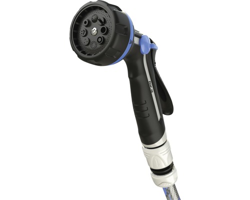 Zavlažovací pistole na hadici s různými druhy proudu