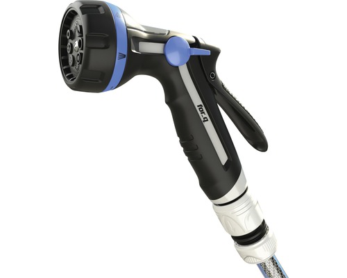 Zahradní stříkací pistole s různými typy proudu pro zavlažování zahrady