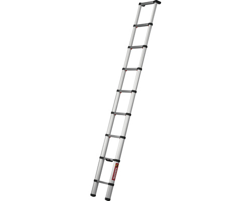 Rozložený teleskopický žebřík