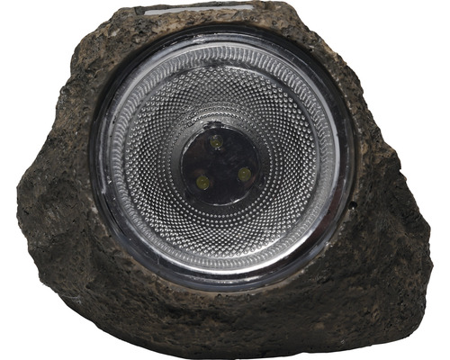 Solární lampa ve vzhledu kamene