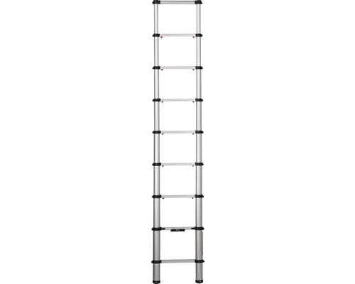 Rozložený teleskopický žebřík